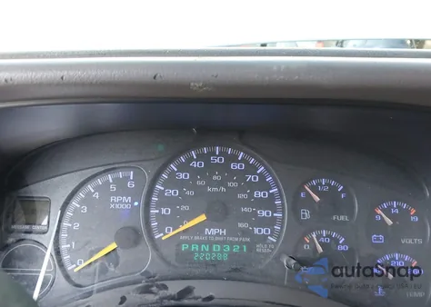 2000 Chevrolet Silverado 1500 Ls from USA, damaged, VIN 2GCEC19T5Y1152520